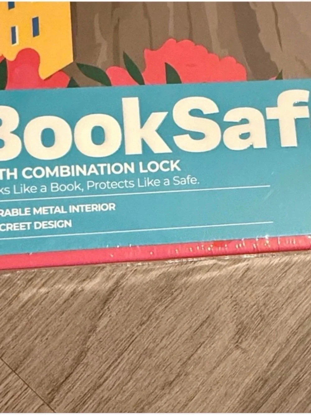 Booksafe amalfi yellow