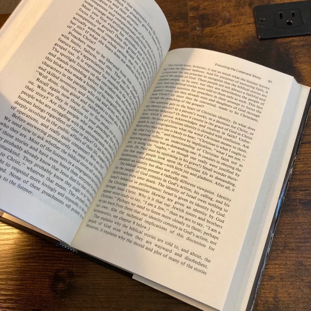 Preaching the Story Christian Homiletics Narrative Preaching Book 1980 Lutheran