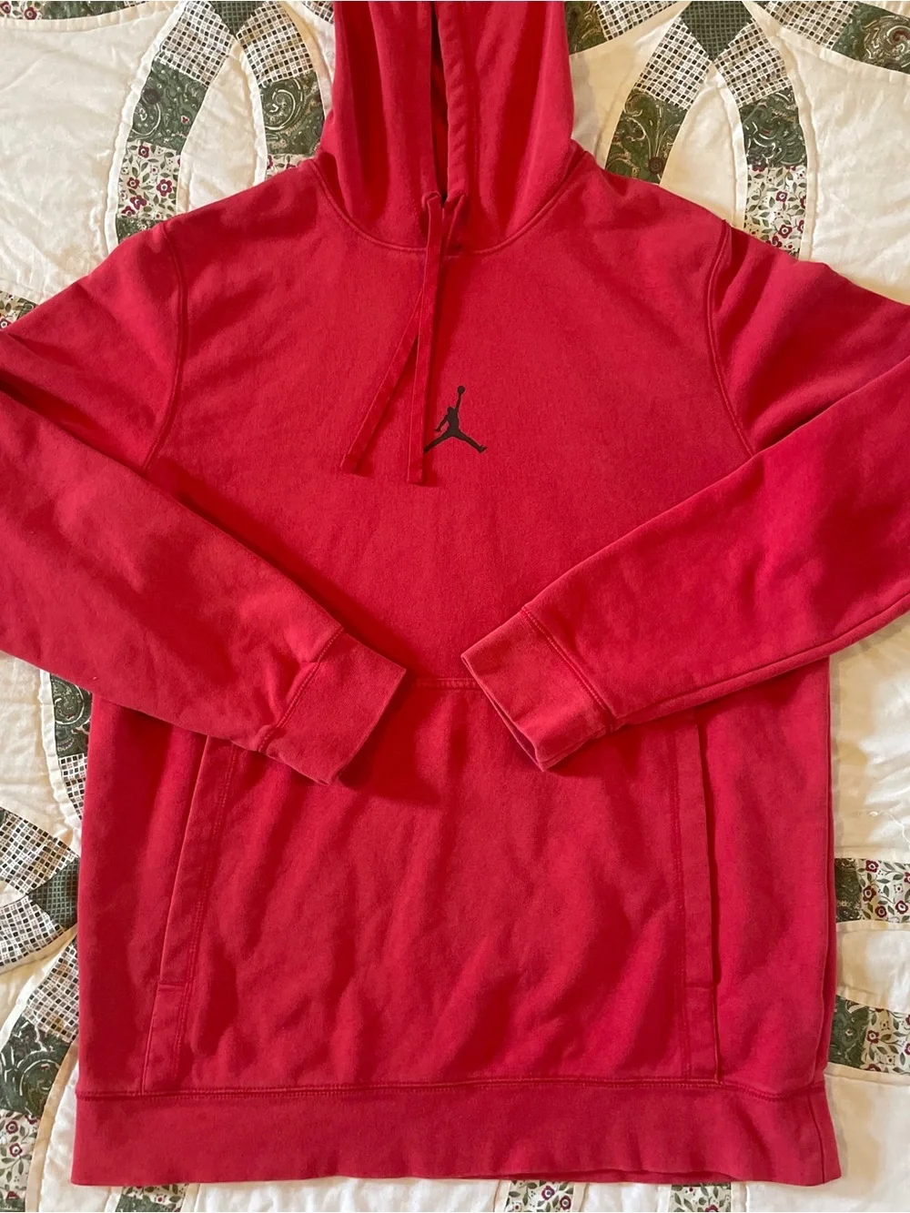 Jordan red hoodie