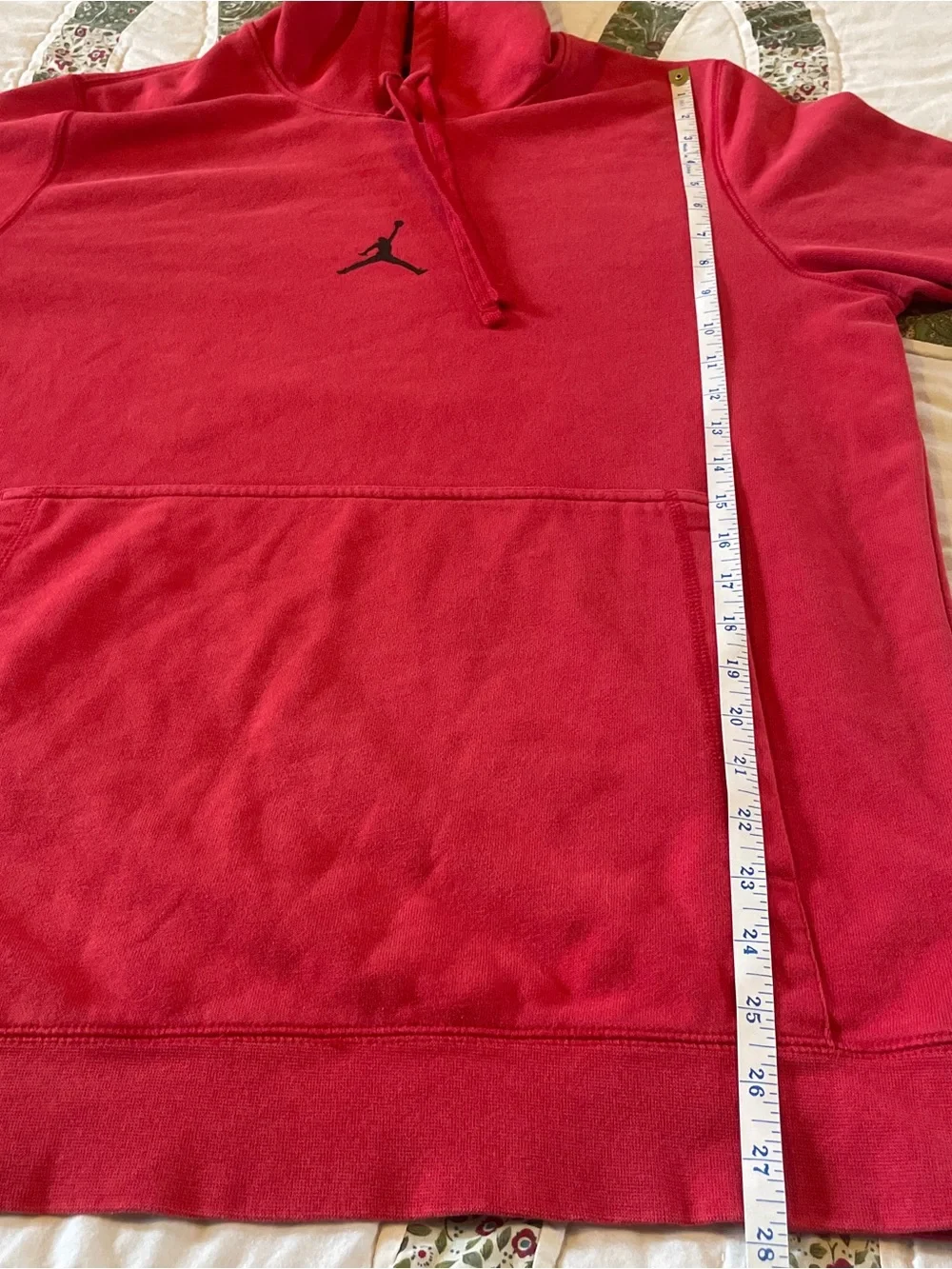 Jordan red hoodie