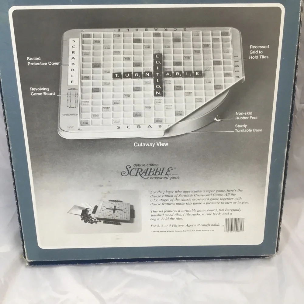Selchow & Righter trays turntable deluxe