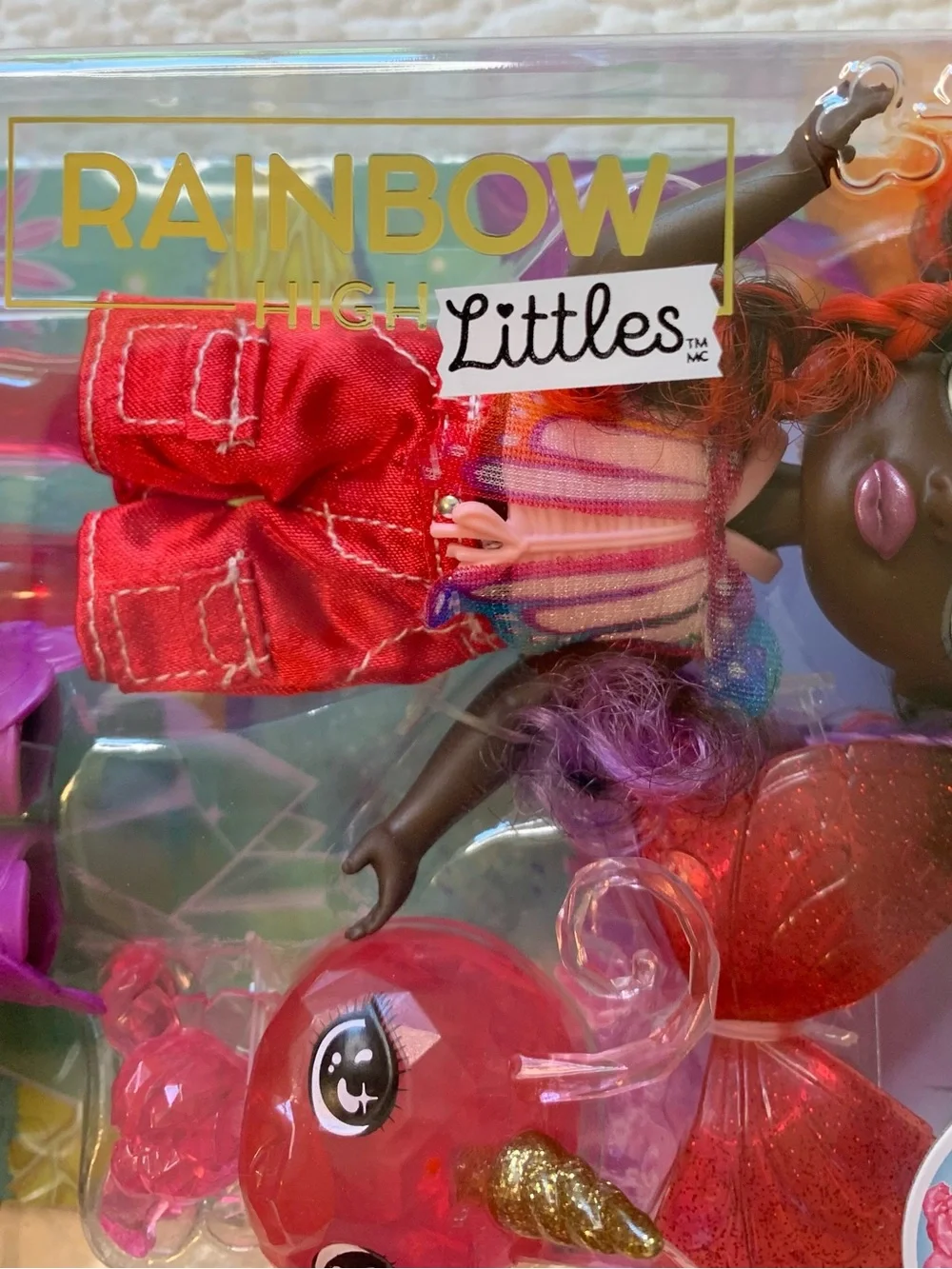 Rainbow High Littles Rainbow Fantasy Fairies Astrid + Pet with Wings