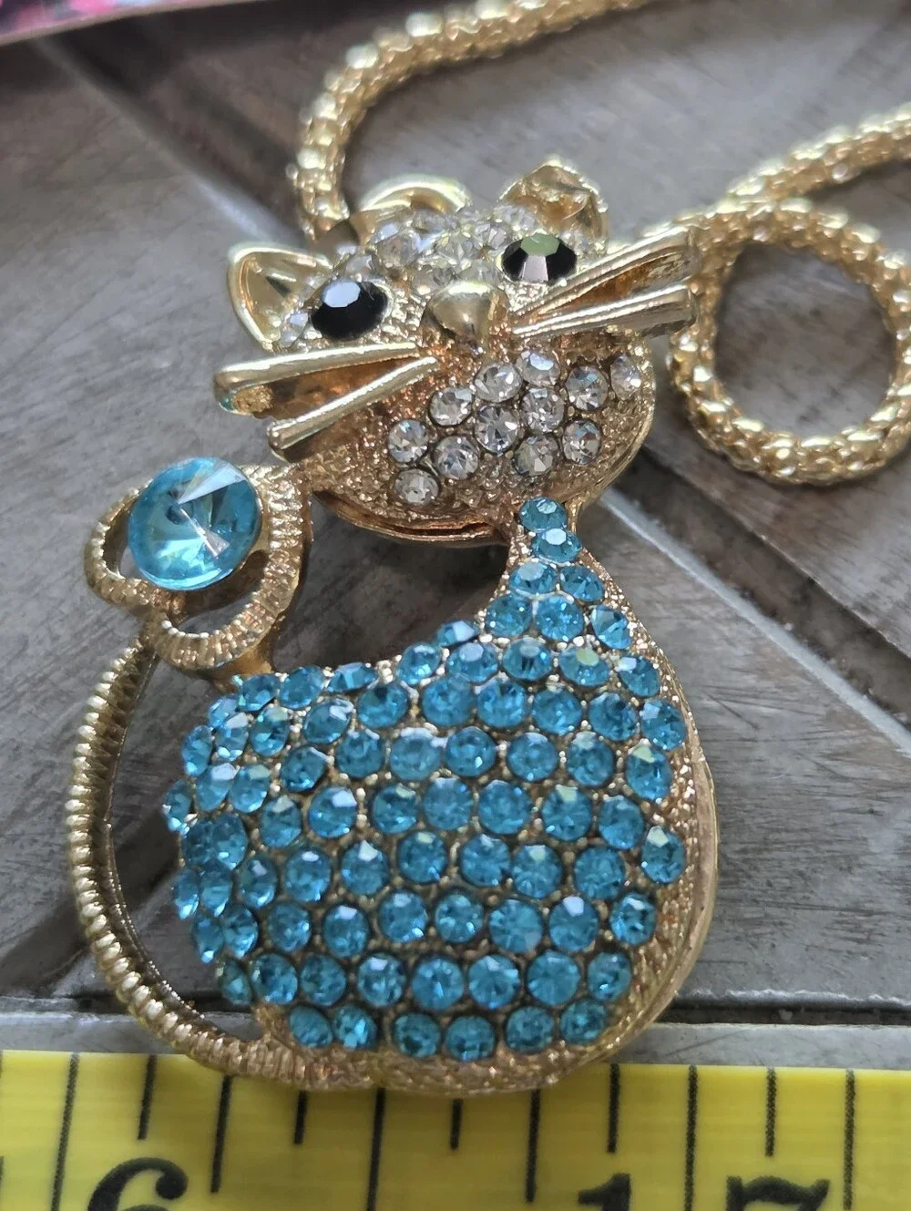 Betsey Johnson gold tone