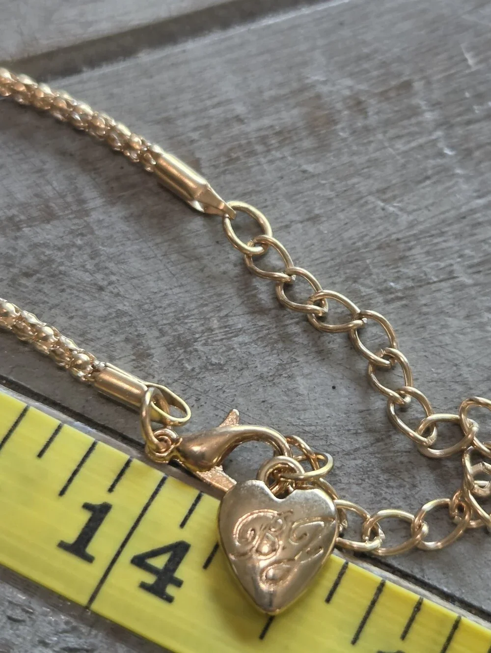 Betsey Johnson gold tone