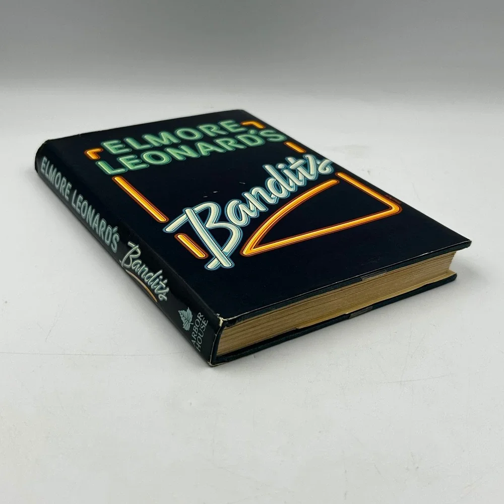 Arbor House Bandits Book 1st Edition Hardcover 1987 by Elmore Leonard