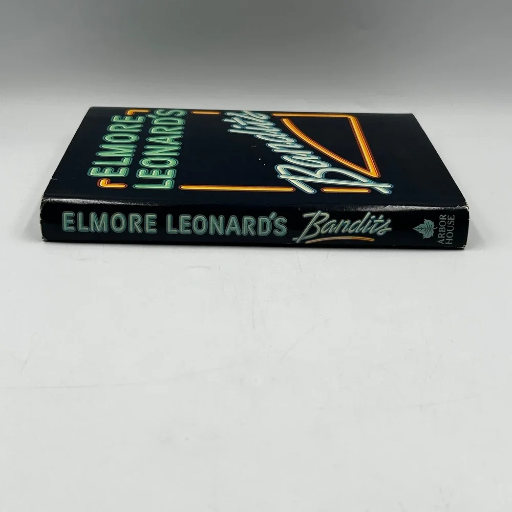 Arbor House Bandits Book 1st Edition Hardcover 1987 by Elmore Leonard