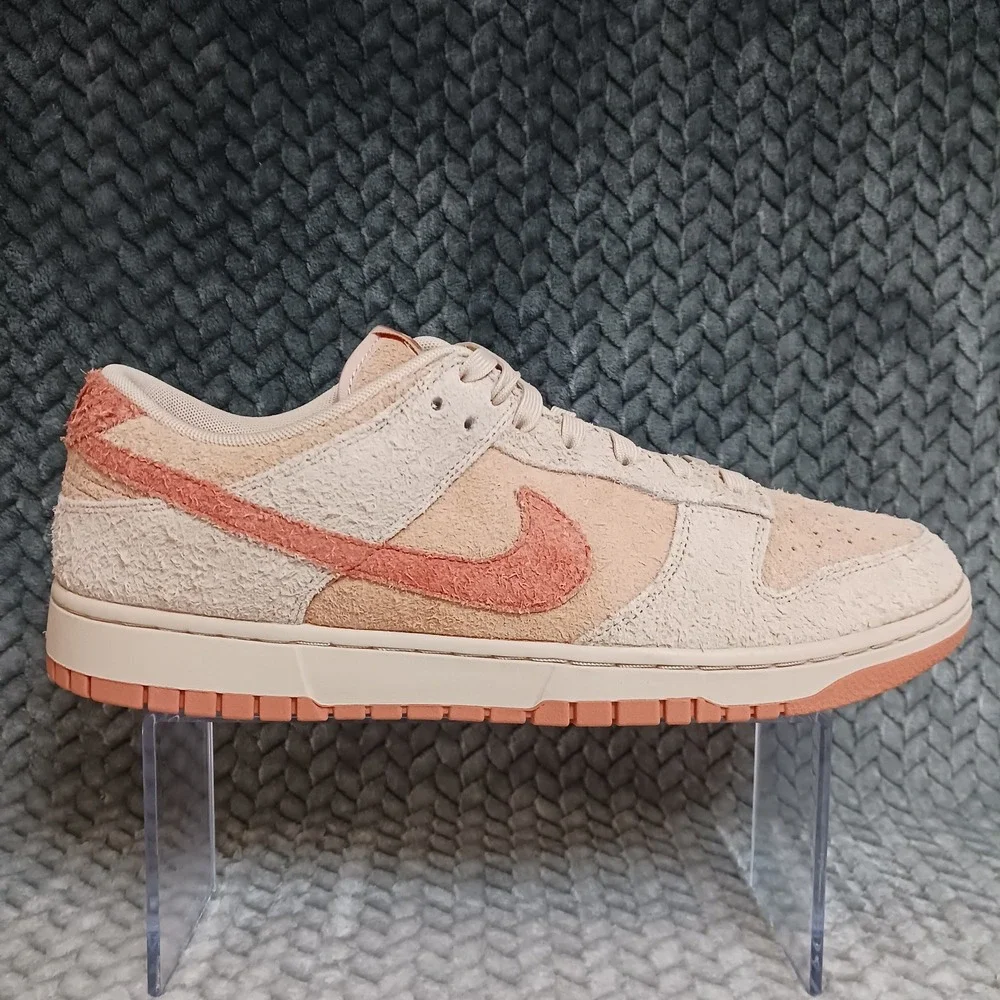 Nike Dunk Low Shimmer Amber Brown Women's Casual Sneakers Shoes Size 12.5