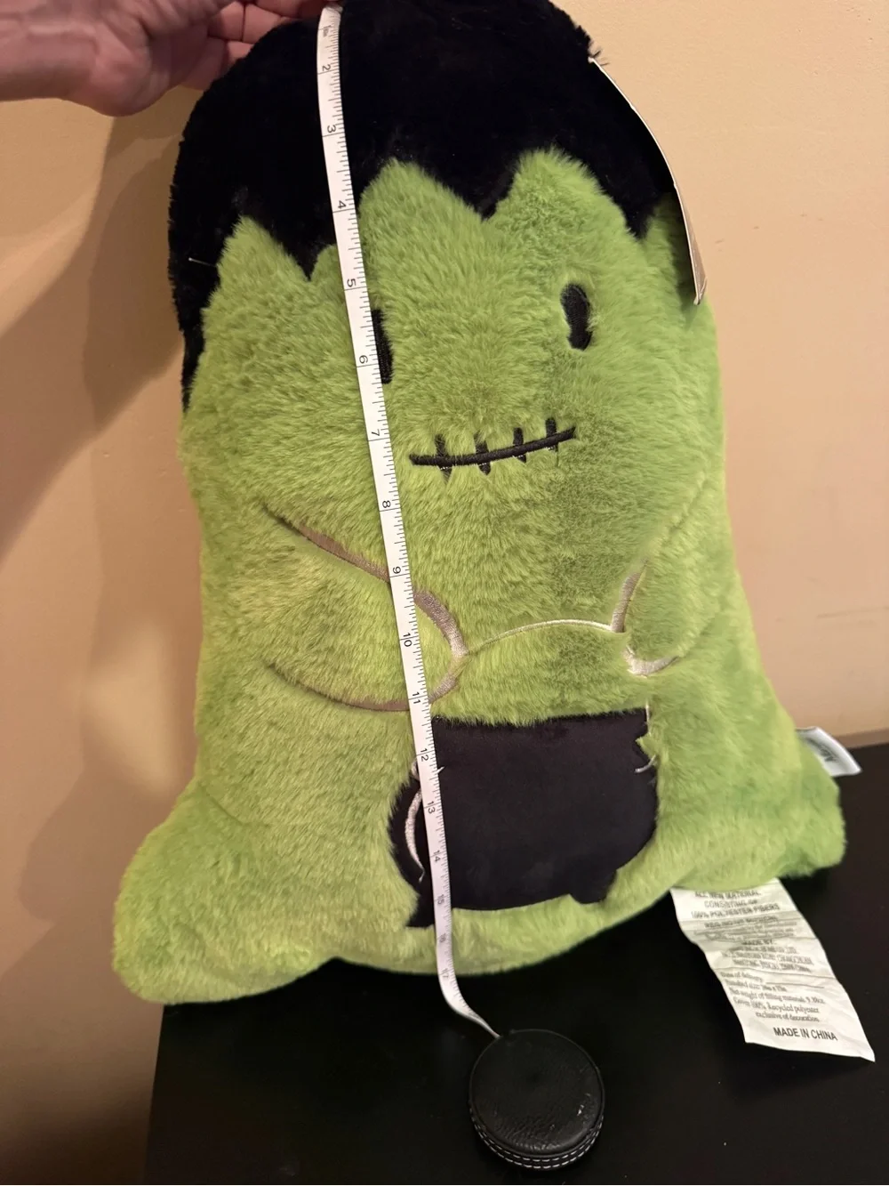 Martha Stewart Frankenstein Plush Halloween Decorative Pillow