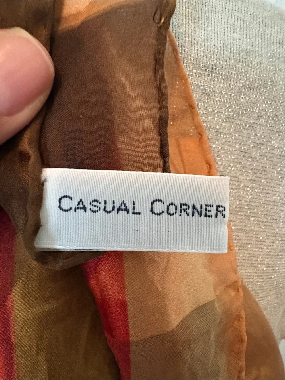 Casual Corner lightweight sheer