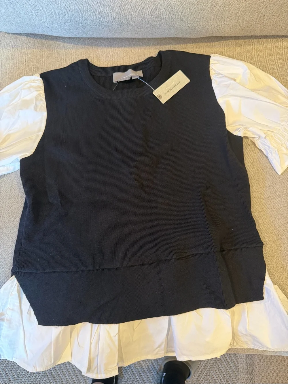 Anthropologie structured black