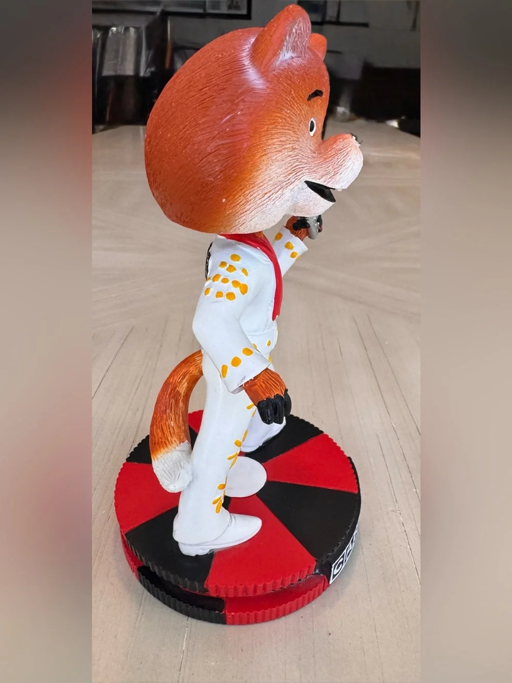 CARFAX Car Fox 2020 Viva Las Vegas Elvis Bobblehead Rare