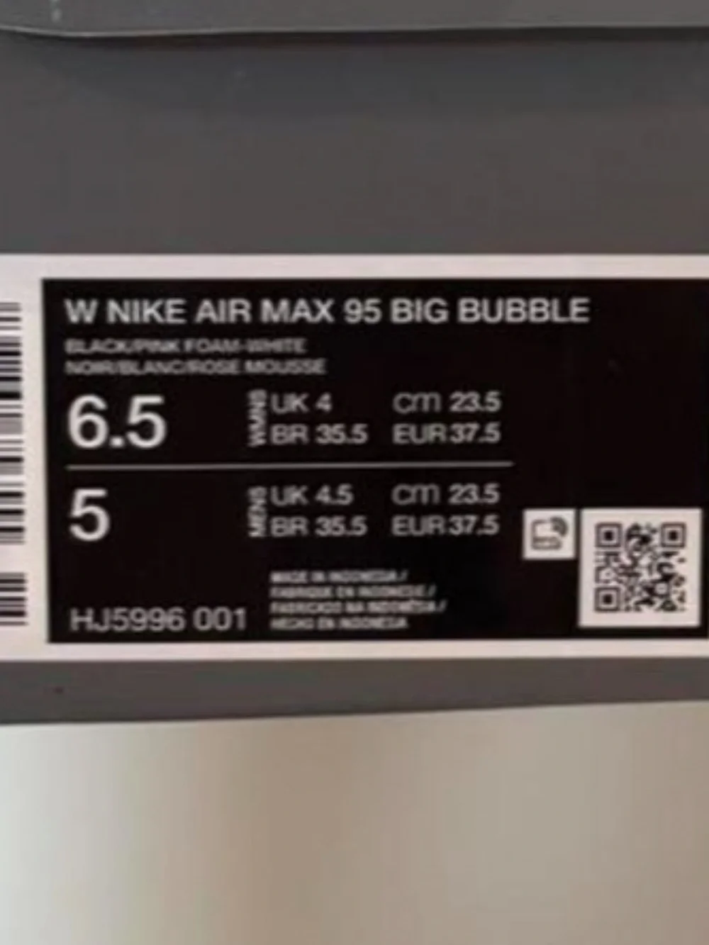 Nike never worn