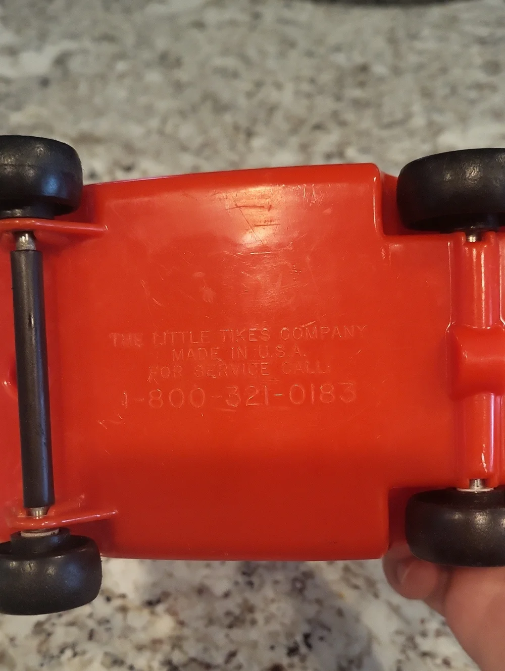 Little Tikes bright red
