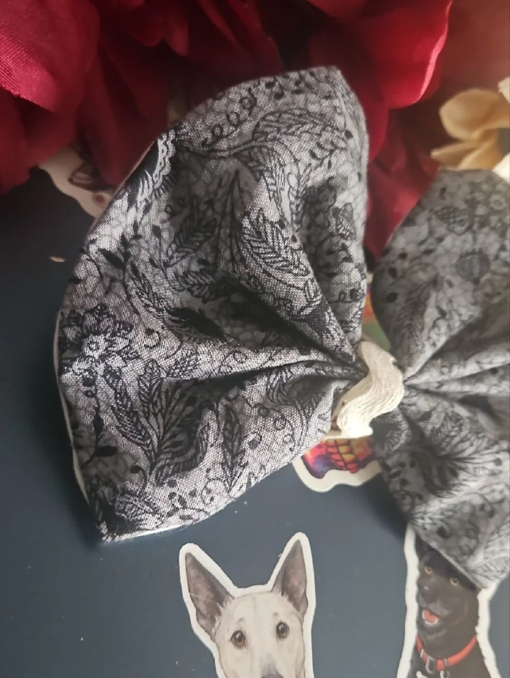 Handmade Pet/Dog Collar Bow NEW