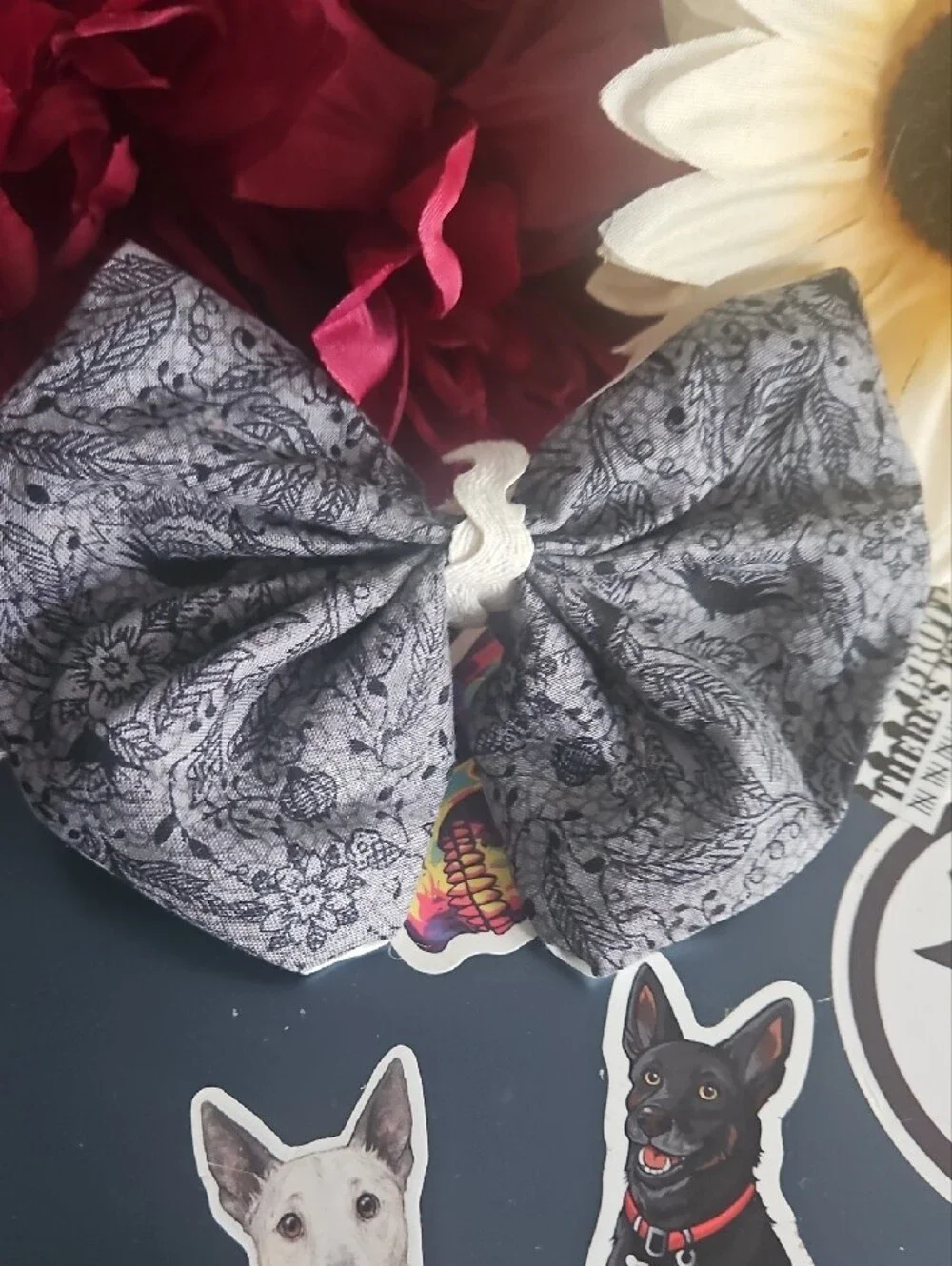 Handmade Pet/Dog Collar Bow NEW