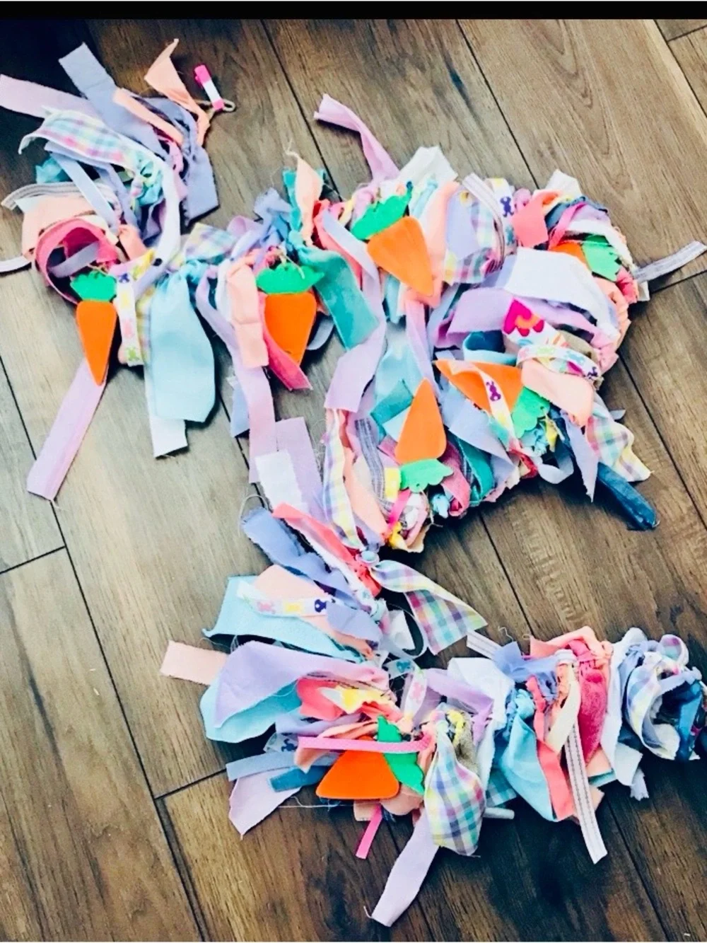 Handmade festive pastel