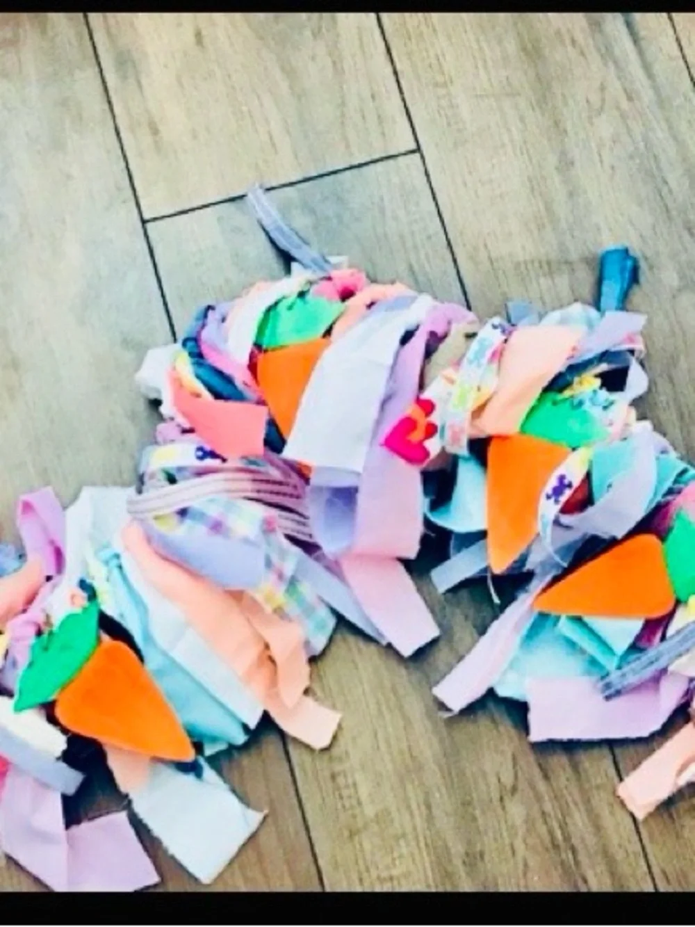 Handmade festive pastel