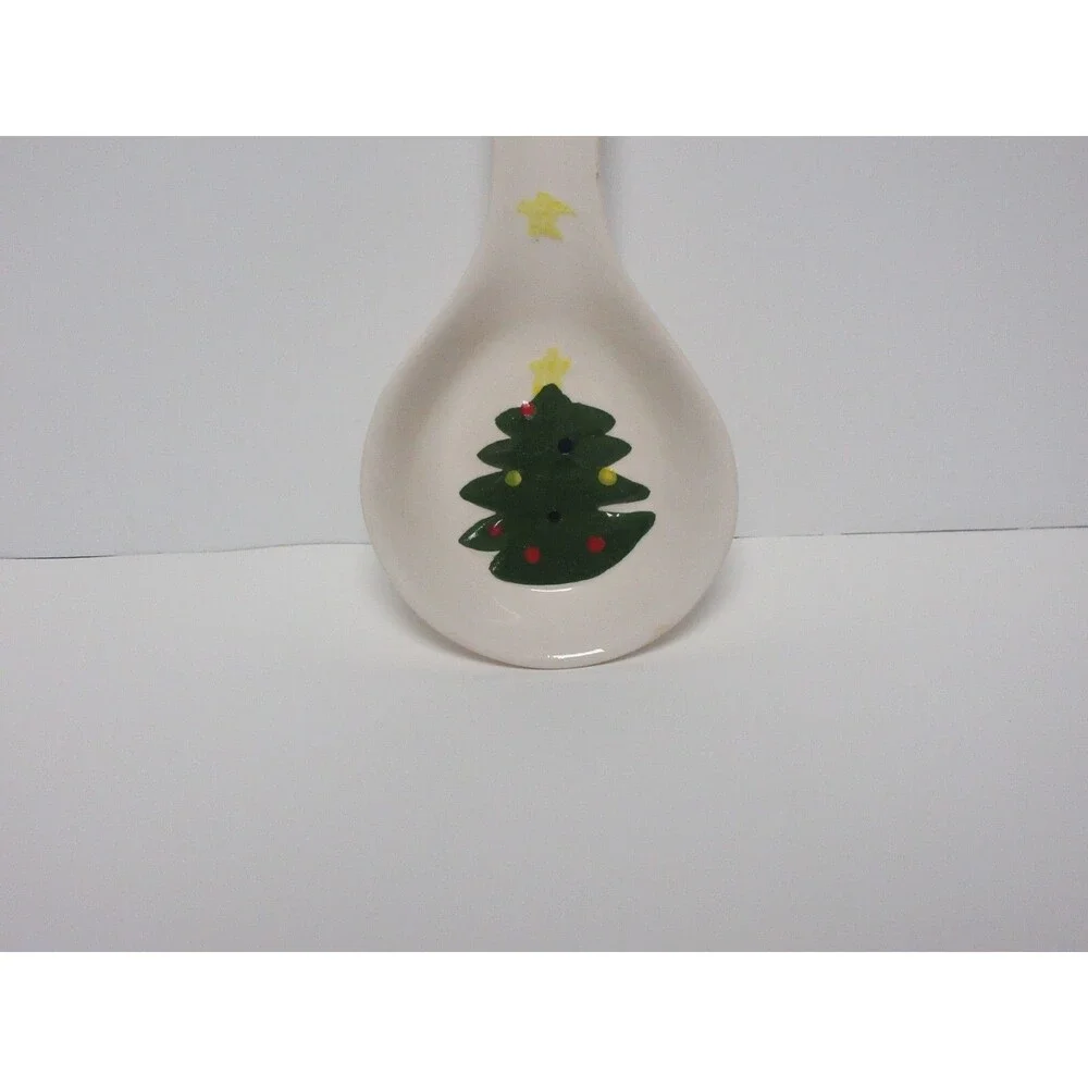 Christmas Tree Christmas Spoon Rest Holiday
