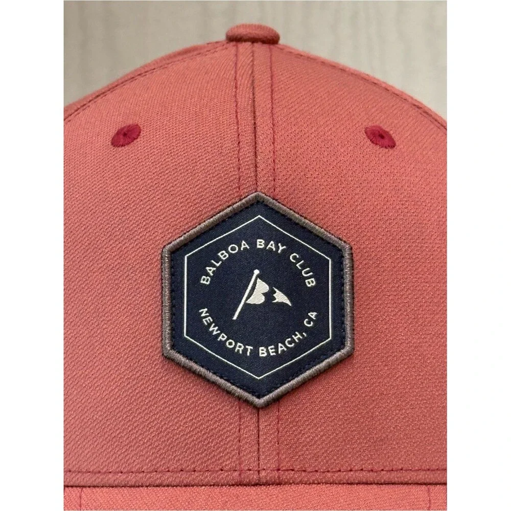 One Ten Flex Fit Balboa Bay Club Newport Beach CA SnapBack Cap Hat Unisex