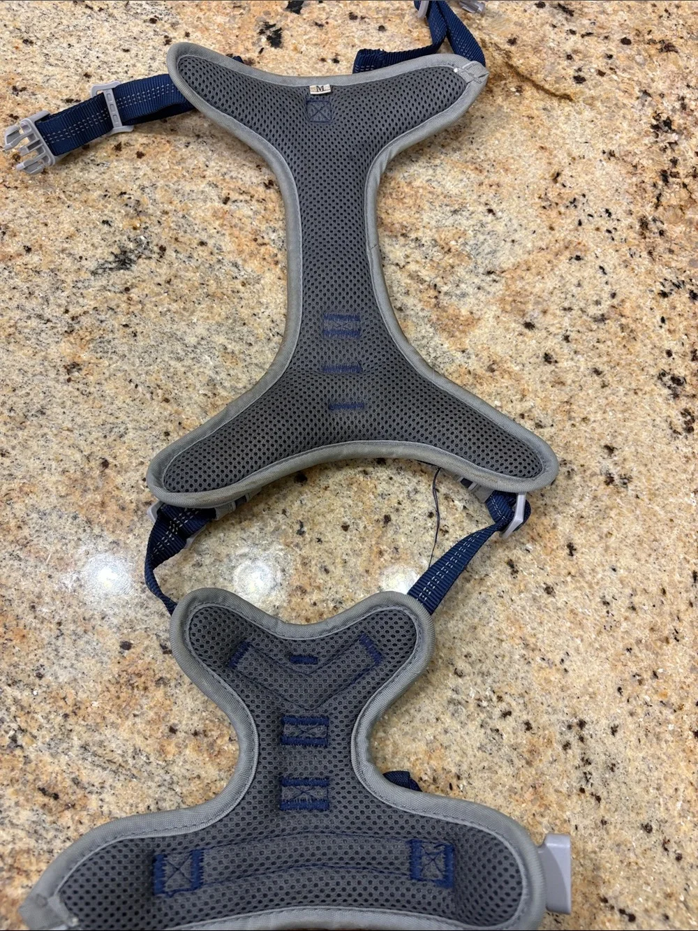 ThinkPet Reflective Navy Dog Harness with Padded Chest