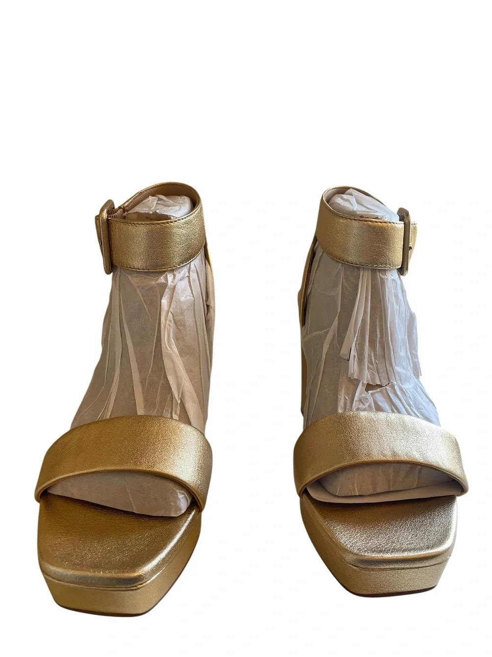 Naturalizer 24/7 Jaselle Heeled Platform Block Heel Dress Sandals Ankle Buckle