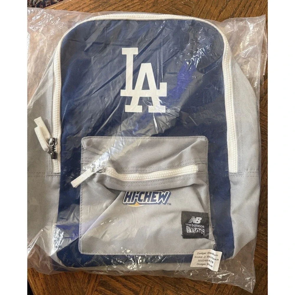 NEW MLB Los Angeles Dodgers New Balance Hi-Chew School / Gym / Work Backpack
