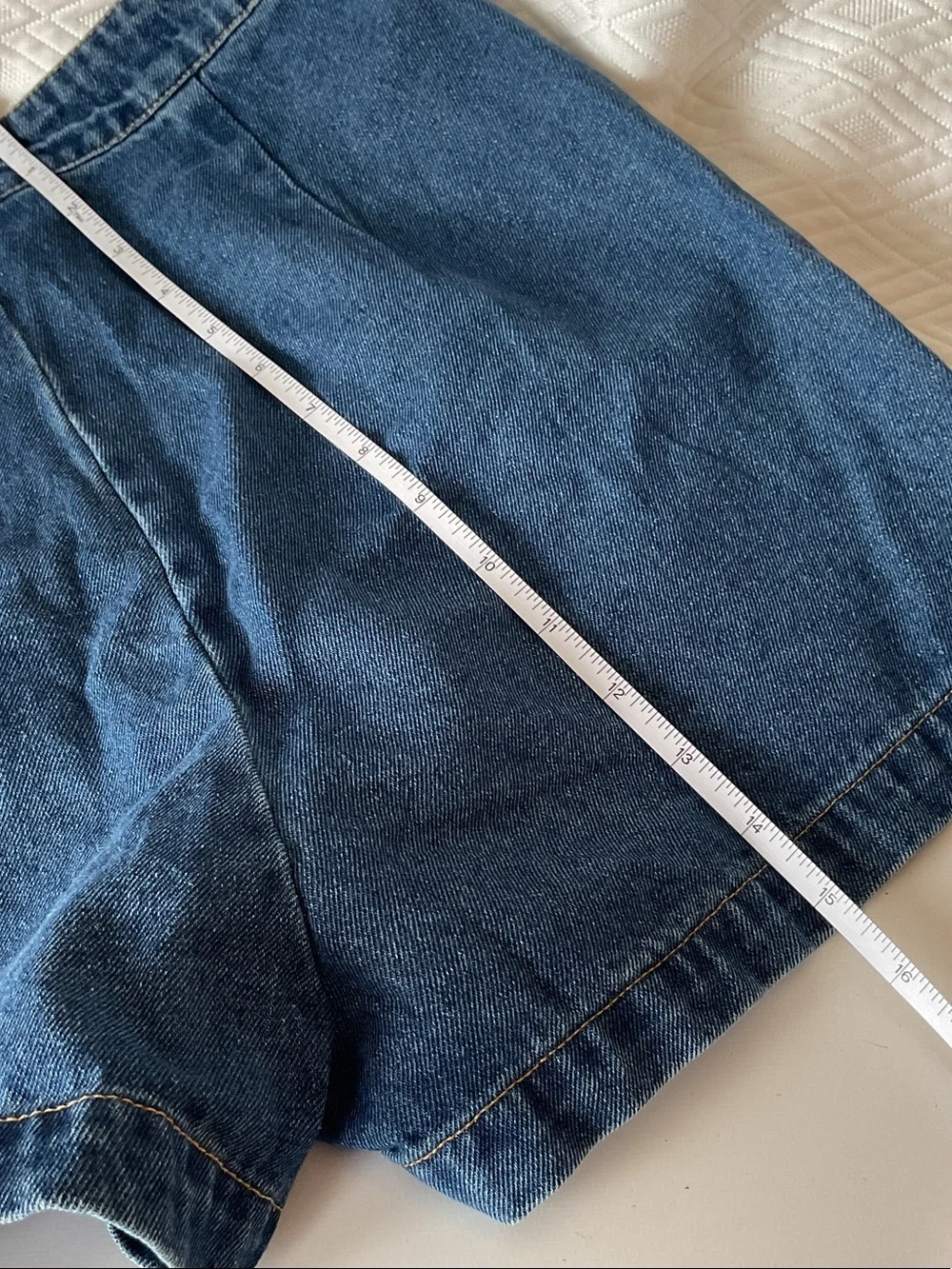 Miss Sparkling sleeveless denim