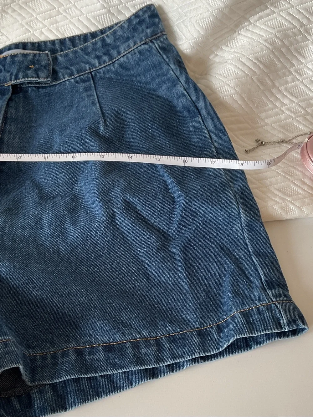 Miss Sparkling sleeveless denim