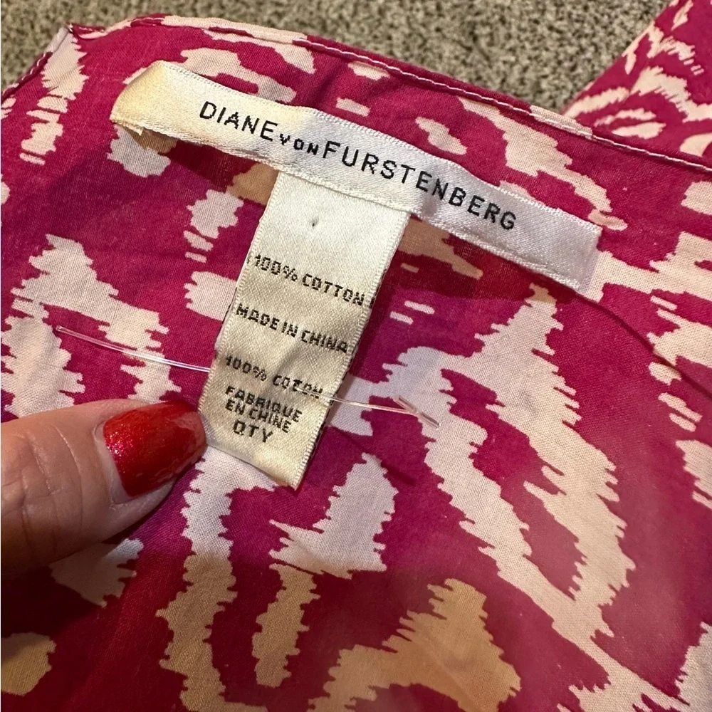 Diane Von Furstenberg out whether
