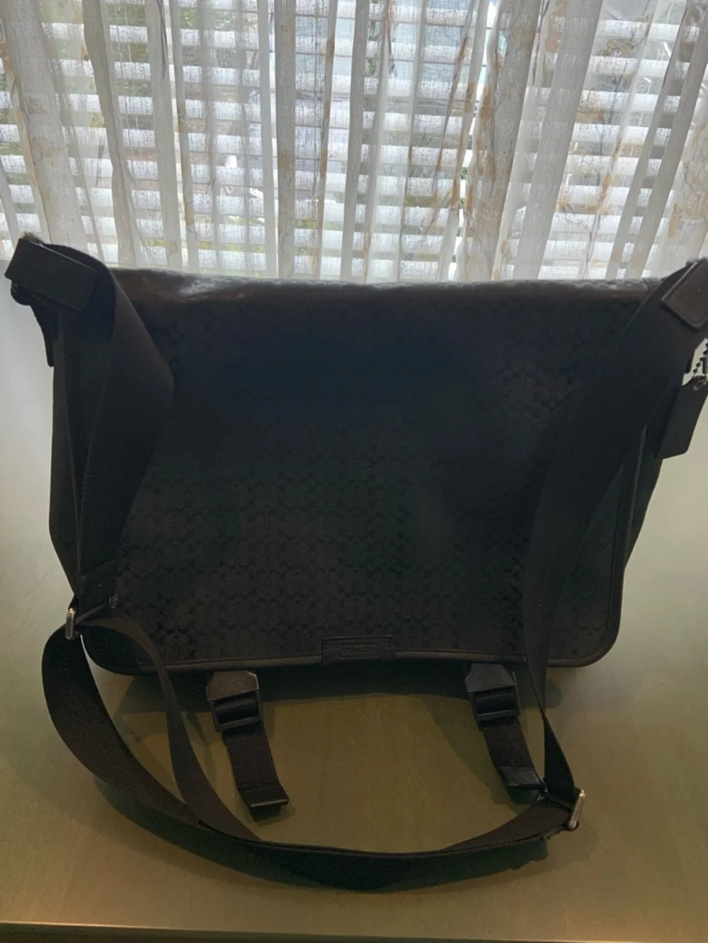 Coach Black Unisex Messenger Bag