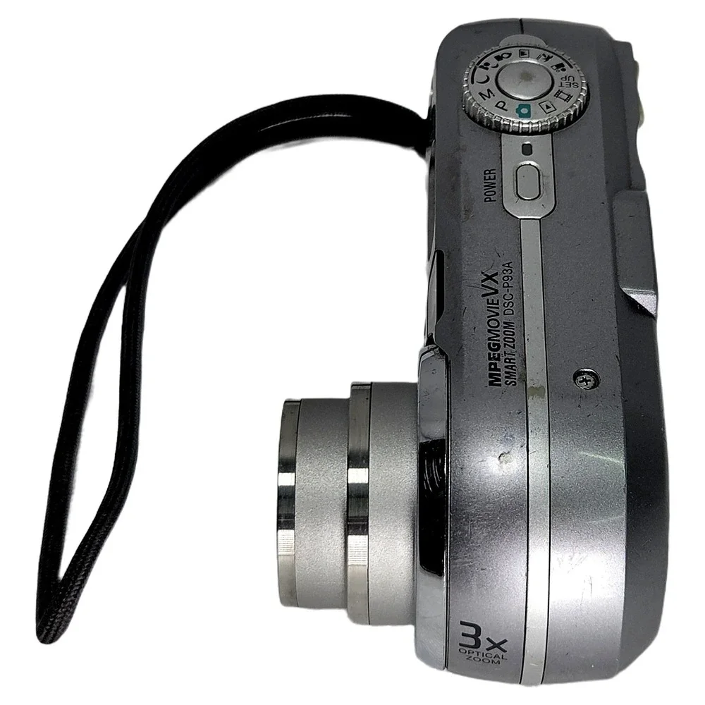 Sony Cyber-shot DSC-P93A 5.1MP Digital Camera Silver 3x Optical Zoom Parts DSC