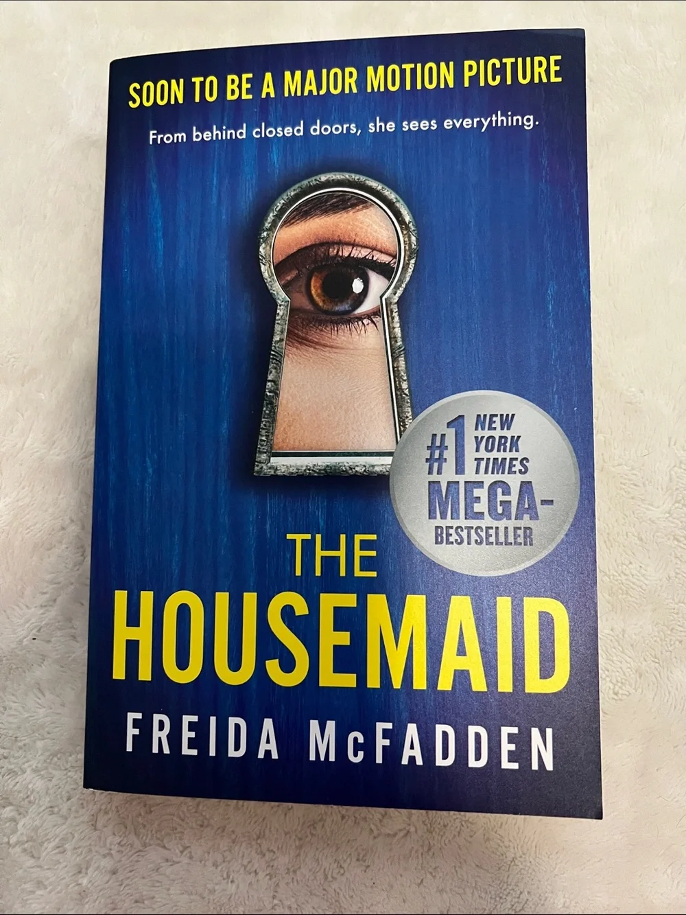 The Housemaid — Blue Cover Paperback by Freida McFadden