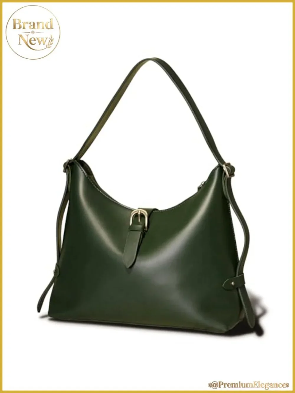 Vegan Leather Hobo Bag Women Shoulder Purse Crossbody Satchel Under Arm Handbag