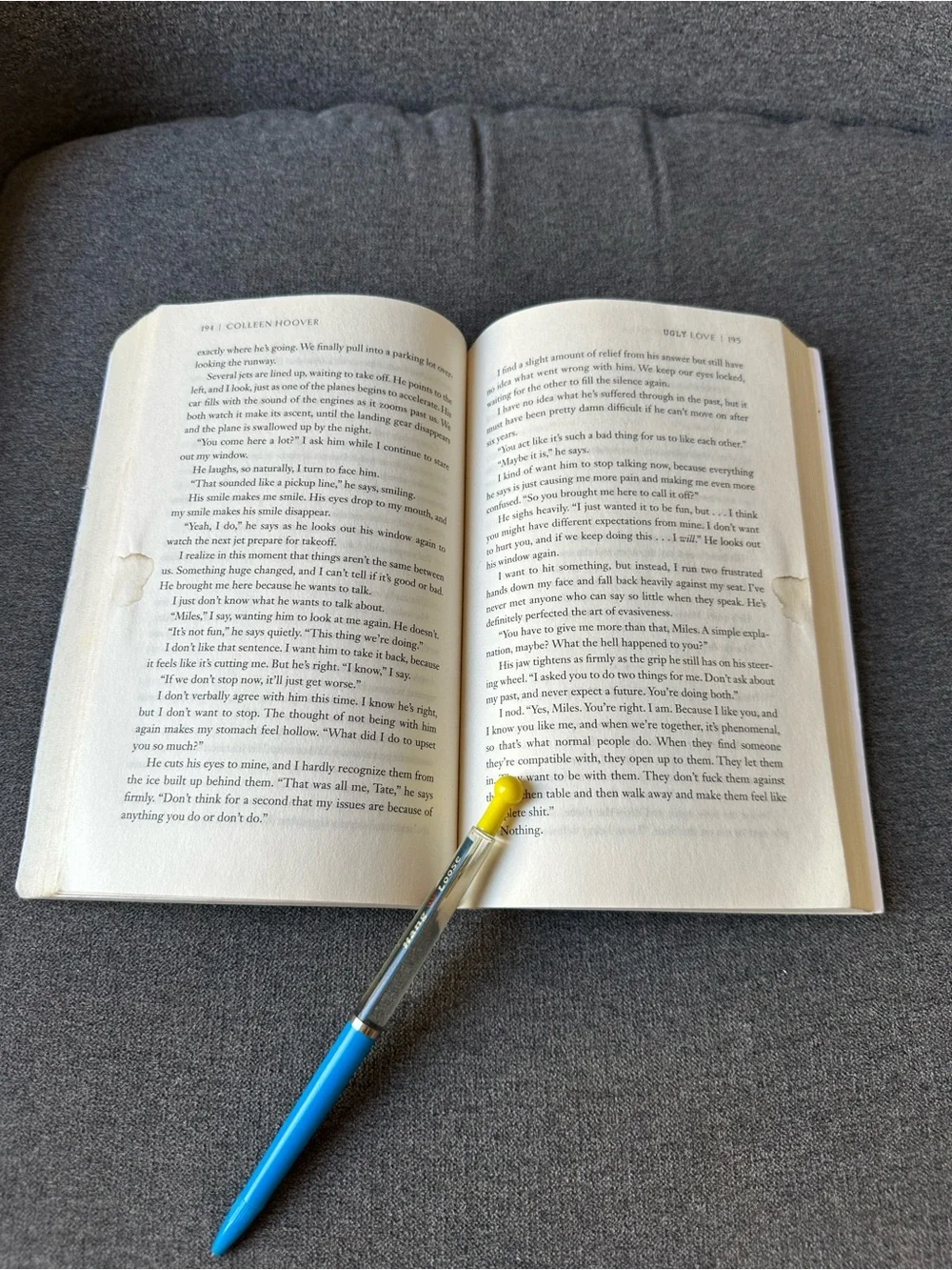 Ugly Love by Colleen Hoover Novel Book