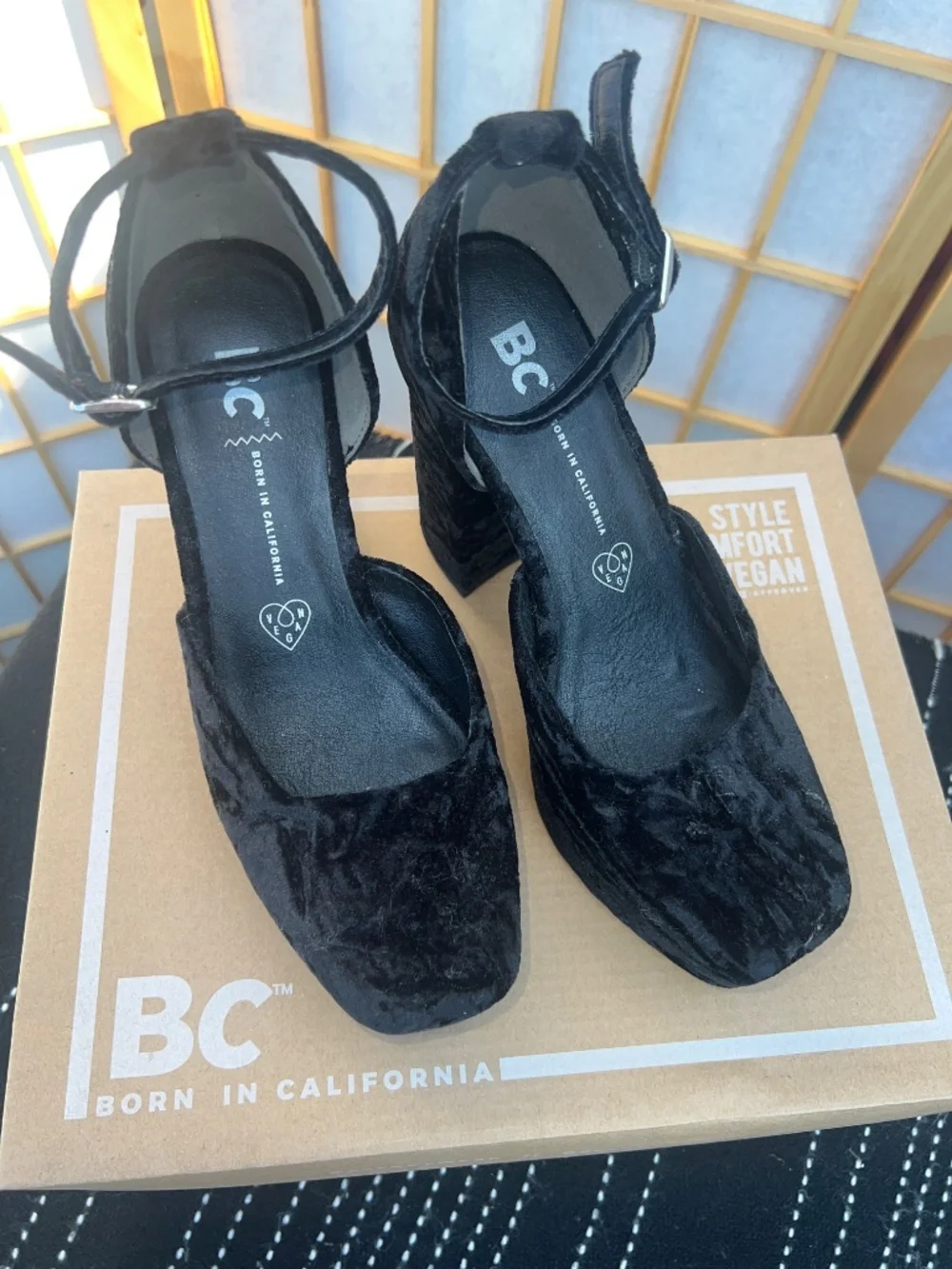 BC Footwear you block black