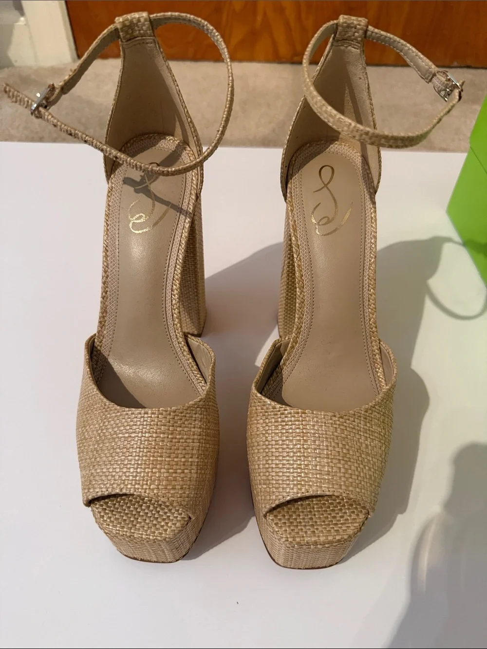 Sam Edelman woven platform