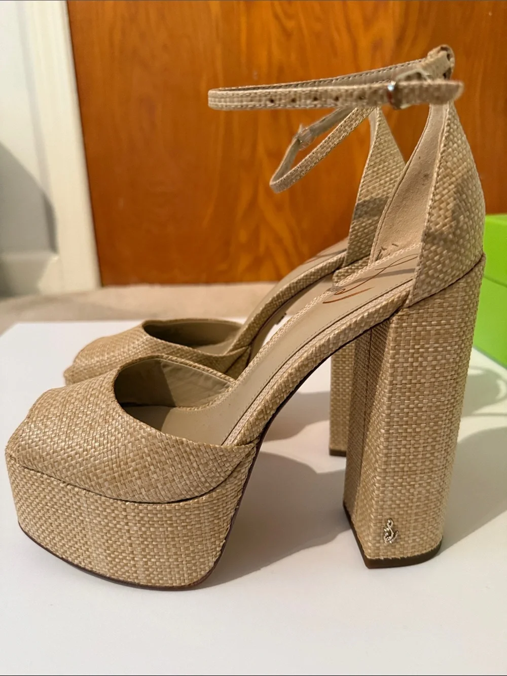 Sam Edelman woven platform