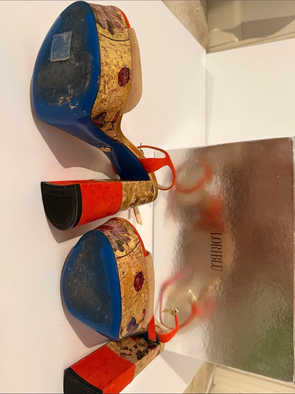 Loriblu platform slingback