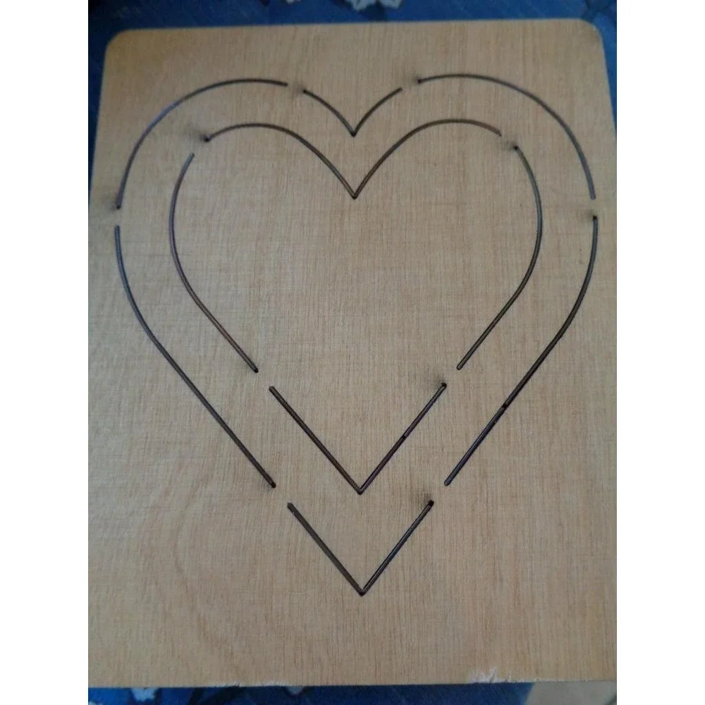 Ellison Die Heart #1A Die Cutting Scrapbook Paper Crafts 13612-LG