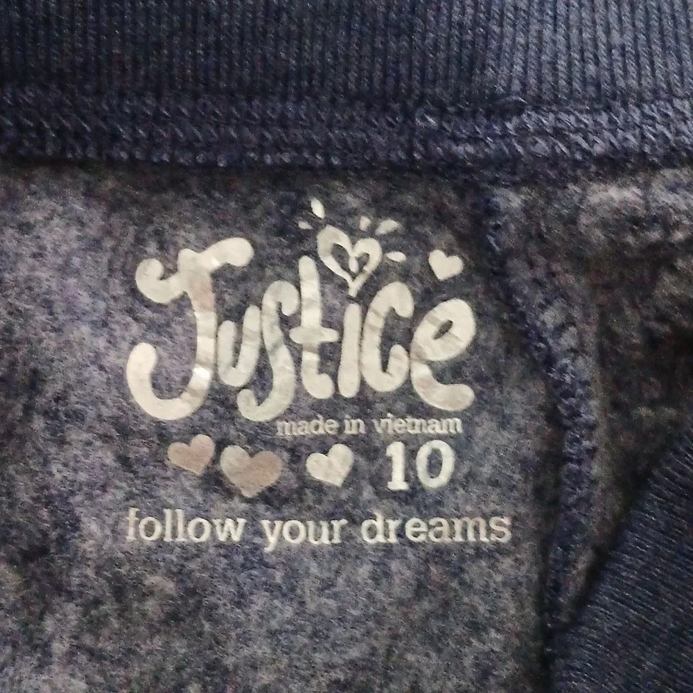 Justice navy purple