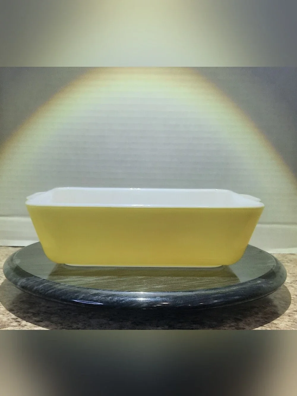 Pyrex Yellow 503 Refrigerator Dish