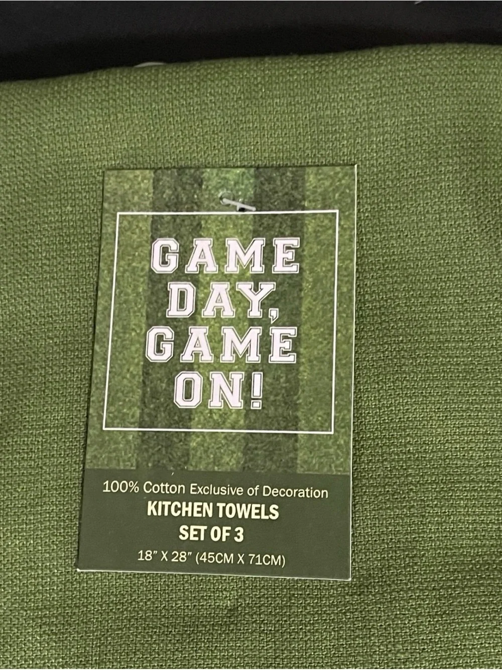 GAME DAY GAME ON football kitchen