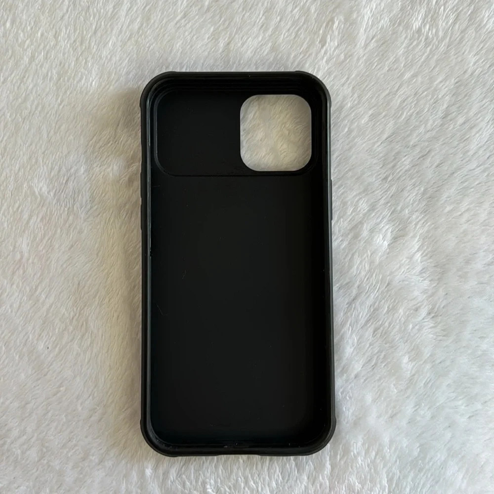 iPhone 12 Pro Max Black Phone Case Camera Cover