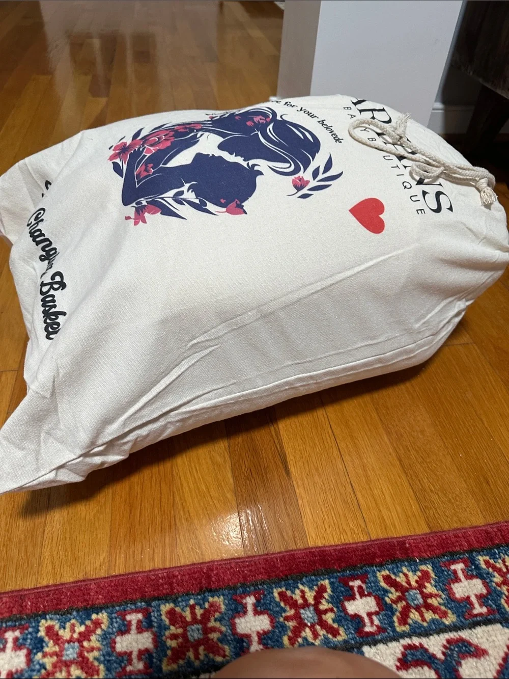Baby changing basket