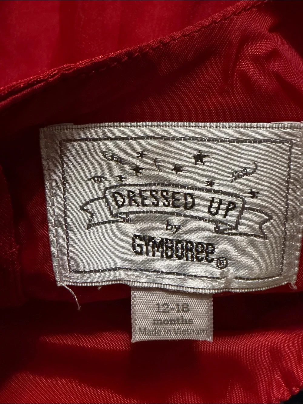 Gymboree sleeveless red