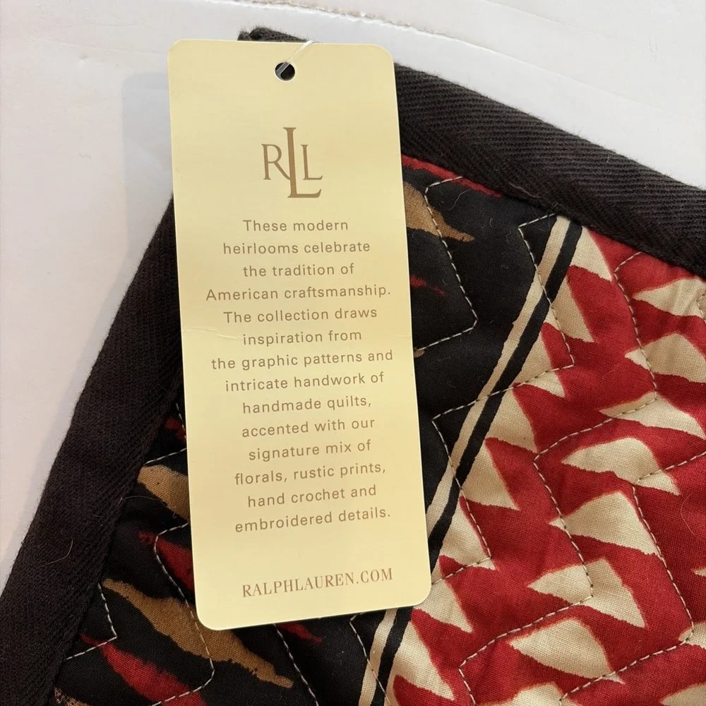 Ralph Lauren touch bedroom
