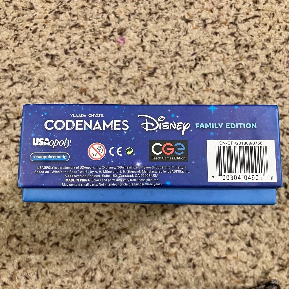 Disney codenames family