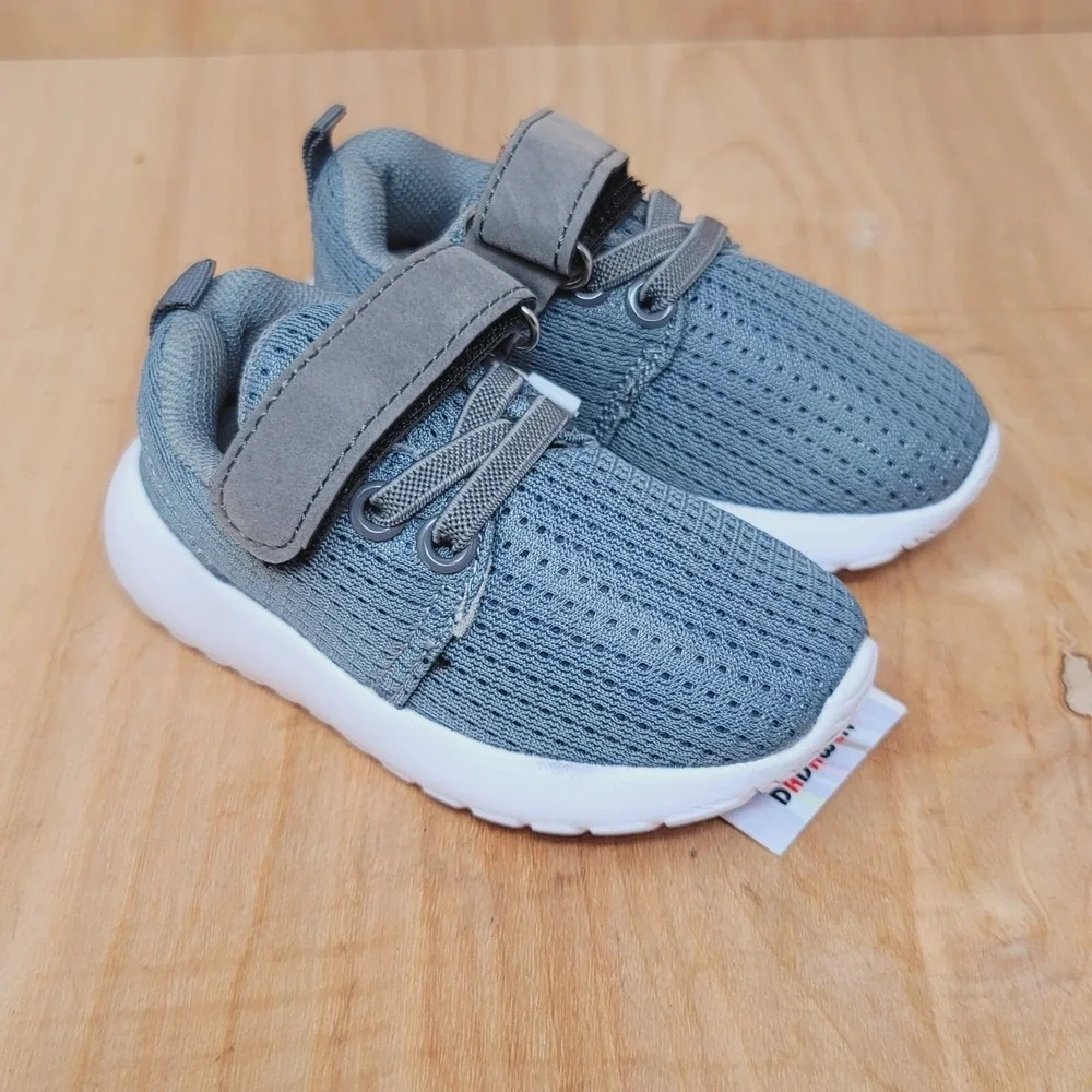 DADAWEN Baby Sneakers Sz 5.5 Breathable Mesh Sneakers‎ EUR 21 Gray