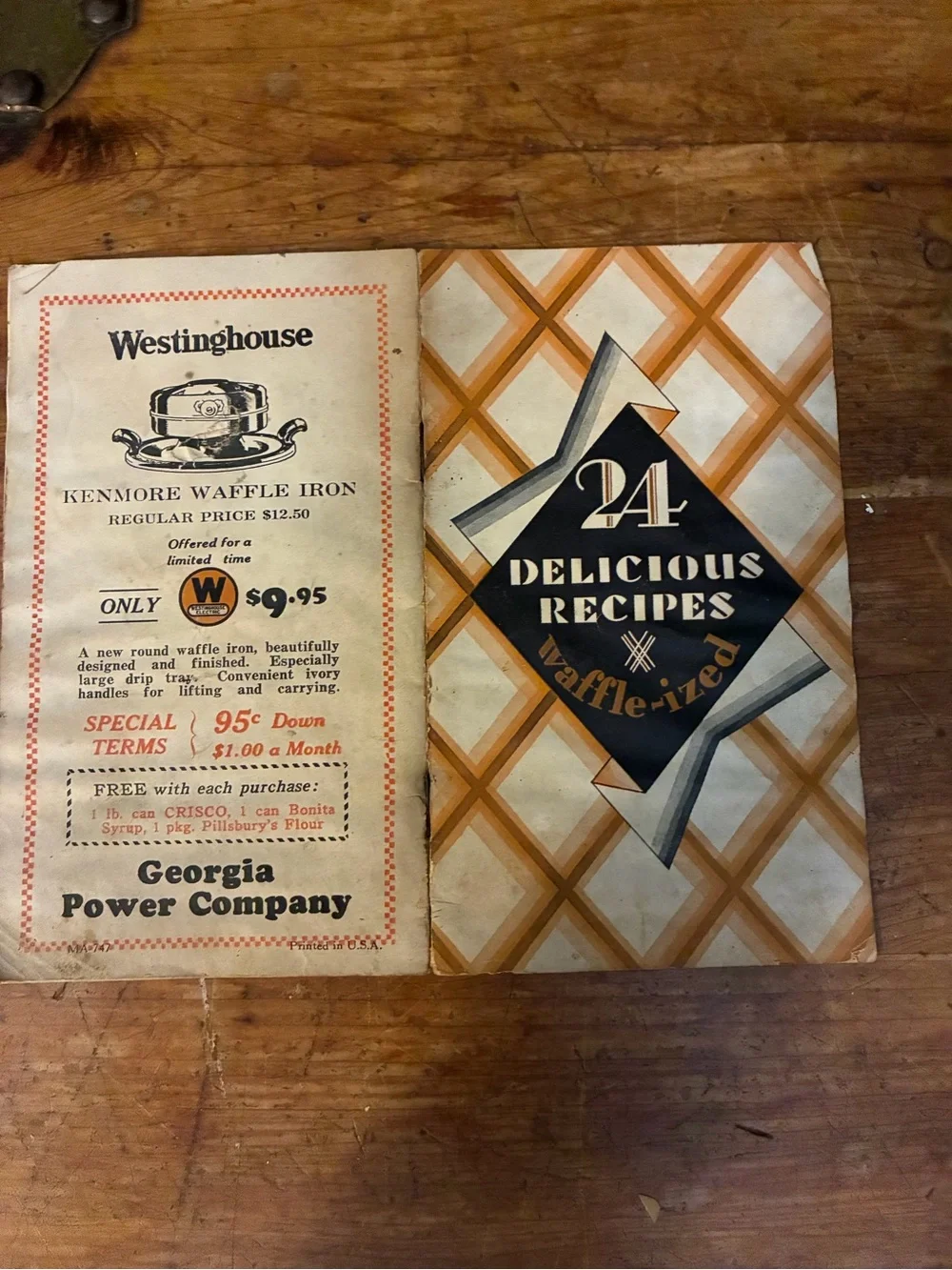 Vintage 1910-1926 Depression Era vintage 1910