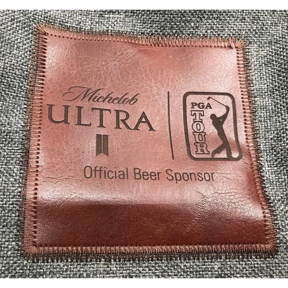 Michelob Ultra Duffle Duffel‎ Bag Gray Black Travel Gym Day Weekend